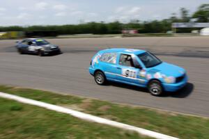 Blue Sky Racing VW Golf and Mayhem Racing Honda Civic