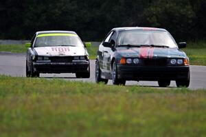 In The Red BMW 325is and Ambitious But Rubbish Racing BMW 325