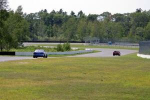 Team McQueen Nissan 240SX chases Teufel Hunden Toyota MR-2