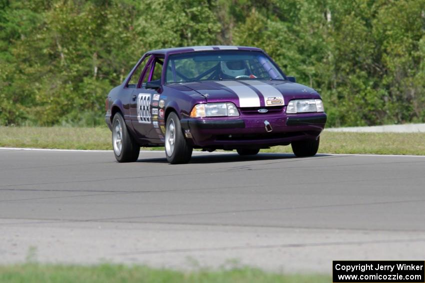 Purple-Headed Chumps Ford Mustang