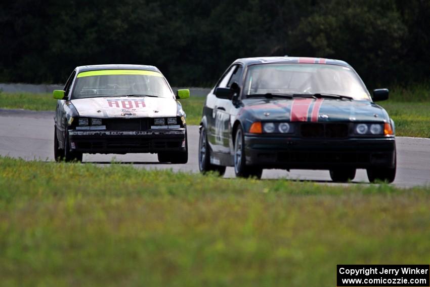 In The Red BMW 325is and Ambitious But Rubbish Racing BMW 325