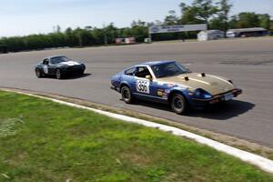 Prairie Storm Datsun 280ZX and Transcendental Racing Mazda Miata