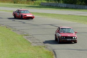 Cheap Shot Racing BMW 325is and Motley Crew Honda Prelude