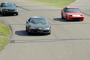ProKart Racing Chevy Camaro, Motley Crew Honda Prelude and JSK Racing Nissan Maxima