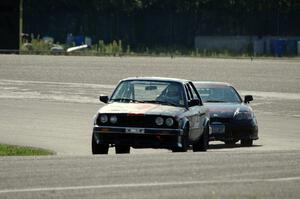 Locked Out Racing BMW 325is and Left Shark Racing Hyundai Tiburon