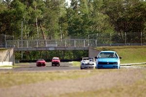 Blue Sky Racing VW Golf, NNM Motorsports Dodge Neon, Team Festivus Ford Festiva and Teufel Hunden Toyota MR-2