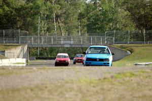 Blue Sky Racing VW Golf, Team Festivus Ford Festiva and Probs Racing BMW 325is