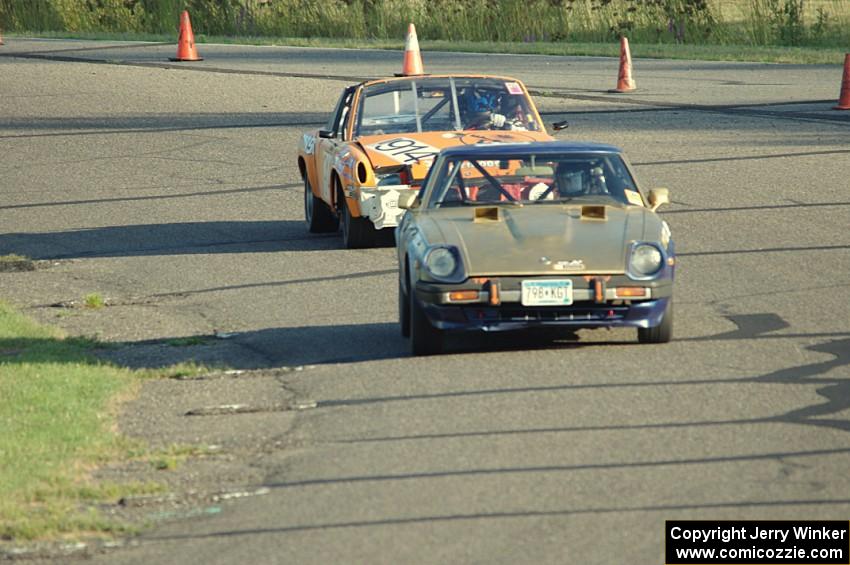 Prairie Storm Datsun 280ZX and Team Jagermoose Porsche 914