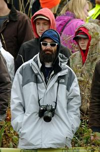 Ben Newburn at the SS1 (Green Acres I) spectator area.