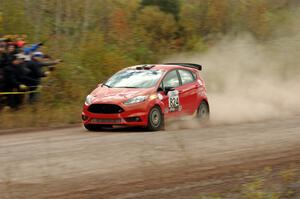 Cameron Steely / Preston Osborn Ford Fiesta 5D ST comes through the SS1 (Green Acres I) spectator area.