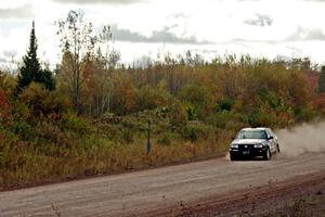 Al Dantes, Jr. / Brandon Snyder VW Jetta comes through the SS1 (Green Acres I) spectator area.