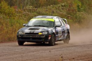 Ian Kessler / Amanda Skelly Dodge Neon comes through the SS1 (Green Acres I) spectator area.