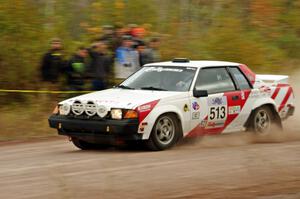 Jay Anderson / Eric Anderson Toyota Celica comes through the SS1 (Green Acres I) spectator area.