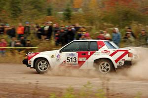 Jay Anderson / Eric Anderson Toyota Celica comes through the SS1 (Green Acres I) spectator area.