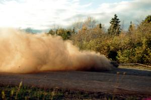 David Higgins / Craig Drew Subaru WRX STi comes through the SS15 (Green Acres II) spectator area.