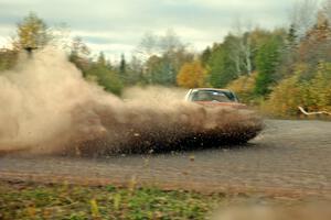 Matt Conte / Zach Jacques Subaru Legacy comes through the SS15 (Green Acres II) spectator area.