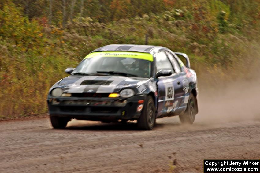 Ian Kessler / Amanda Skelly Dodge Neon comes through the SS1 (Green Acres I) spectator area.