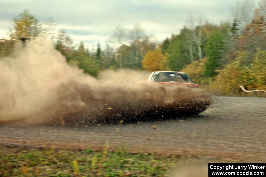 Matt Conte / Zach Jacques Subaru Legacy comes through the SS15 (Green Acres II) spectator area.