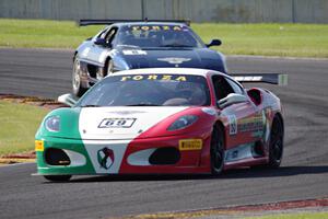 Roger Wittig's Ferrari F430 and Colin Cohen's Ferrari F355