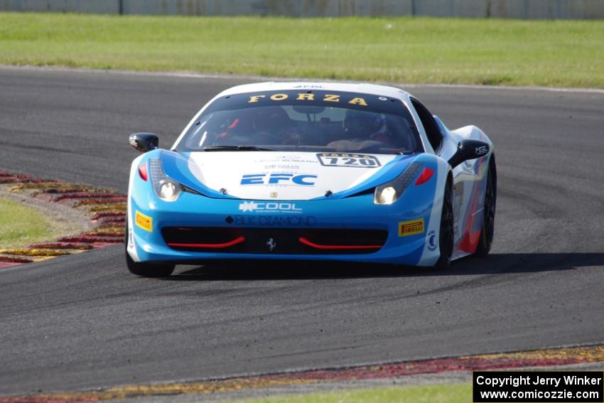 Mario Guerin's Ferrari 458