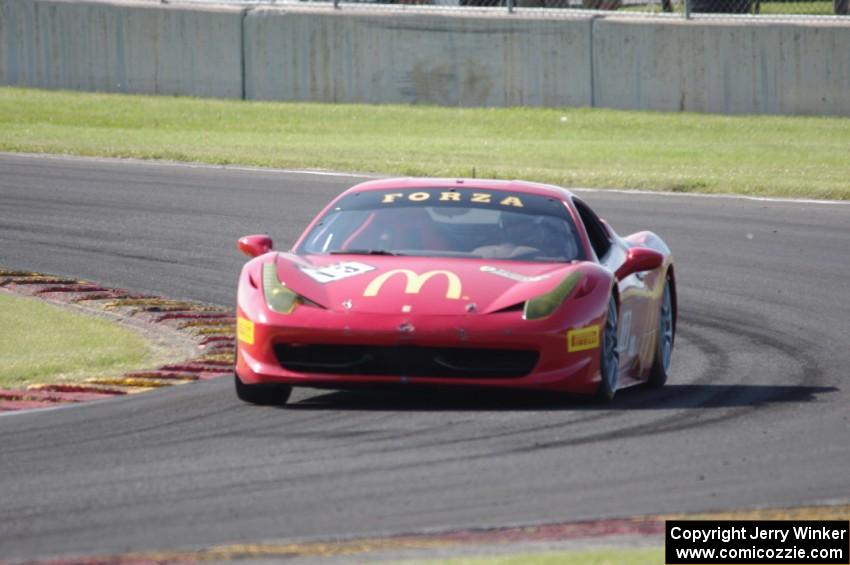 Jim Booth's Ferrari 458