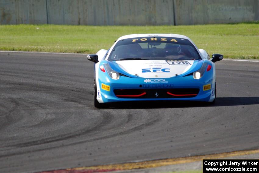 Mario Guerin's Ferrari 458