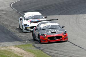 Lino Curti's and Nick Mancuso's Maserati Trofeos