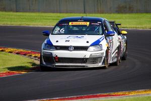 Mikey Taylor's VW Jetta GLI and Adam Poland's Mazda MX-5