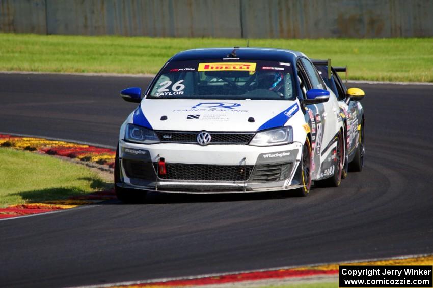 Mikey Taylor's VW Jetta GLI and Adam Poland's Mazda MX-5