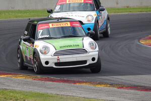 Jason Fichter's MINI Cooper and Tom Noble's MINI Cooper