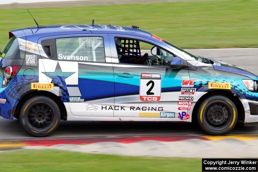 Van Svenson's Chevy Sonic