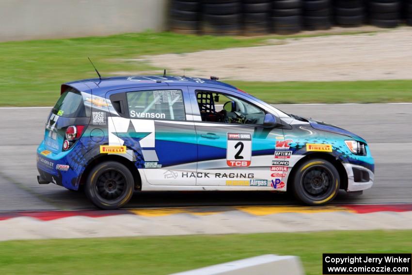 Van Svenson's Chevy Sonic