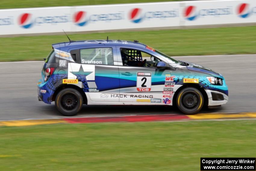 Van Svenson's Chevy Sonic