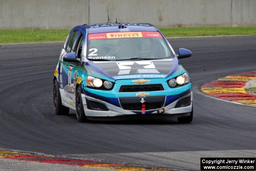 Van Svenson's Chevy Sonic