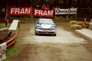 Celsus Donnelly / Josh Bressem Eagle Talon comes through the spectator area at Phasa, SS4.