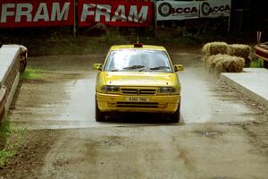 Padraig Purcell / John McCafferty Vauxhall Astra GSi comes through the spectator area at Phasa, SS4.