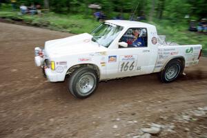 John Daubenmier / Stan Rosen Chevy S-10 at the first hairpin on Colton Stock, SS5.