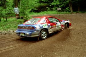 Wojciech Hajduczyk / Chuck Cox Plymouth Laser at the first hairpin on Colton Stock, SS5.