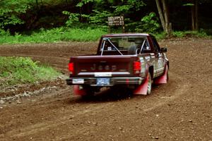 Scott Carlborn / Dale Dewald Jeep Comanche at the first hairpin on Colton Stock, SS5.