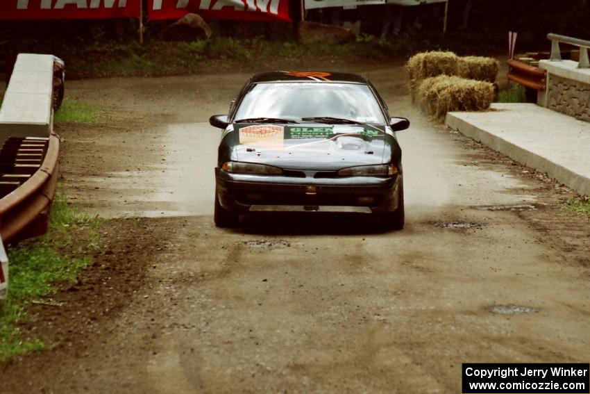 Michael Curran / Mike Kelly Eagle Talon comes through the spectator area at Phasa, SS4.