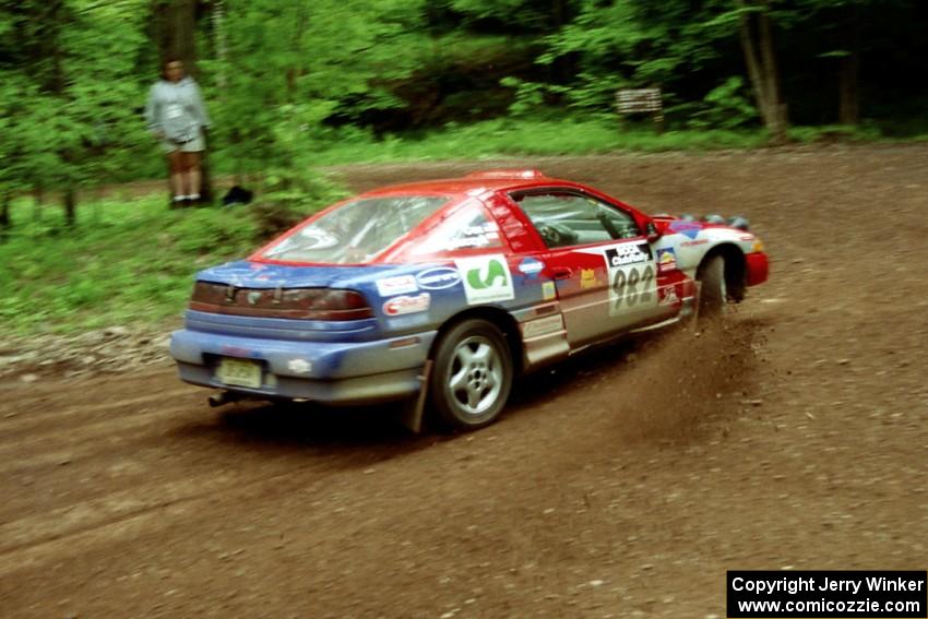 Wojciech Hajduczyk / Chuck Cox Plymouth Laser at the first hairpin on Colton Stock, SS5.