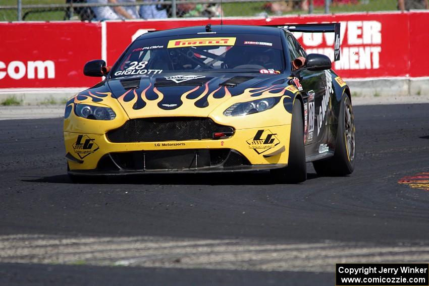 Lou Gigliotti's Aston Martin Vantage GT4