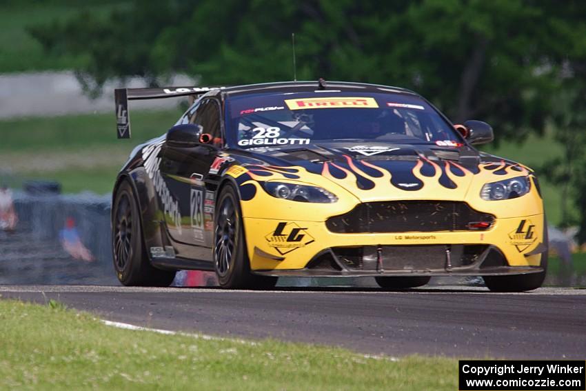 Lou Gigliotti's Aston Martin Vantage GT4