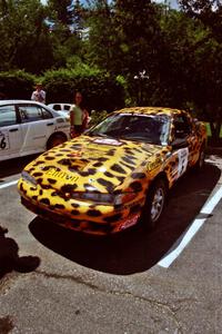 Doug Shepherd / Pete Gladysz Mitsubishi Eclipse prior to the start of the event.