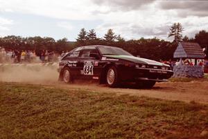 Randy Bailey / Will Perry Isuzu Impulse at the finish of SS1, Mexico Rec.