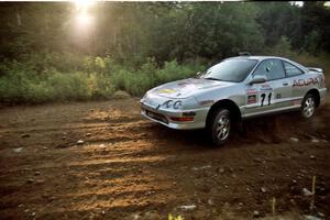 Bryan Hourt / Drew Ritchie Acura Integra GS-R on SS3, E. Town East.