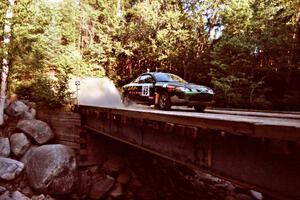 Tad Ohtake / Martin Dapot Ford Escort ZX2 on SS3, E. Town East.