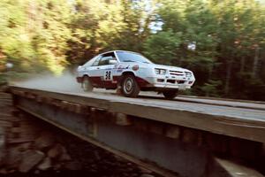 Lesley Suddard / Doc Shrader Dodge Shelby Charger on SS3, E. Town East.