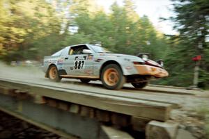 Mark Bowers / Duffy Bowers Mitsubishi Starion on SS3, E. Town East.