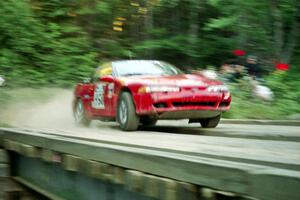 Shane Mitchell / Paul Donnelly Eagle Talon on SS3, E. Town East.